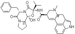 Ergocrystine molecular structure (CAS 511-08-0)