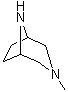 structure of CAS# 51102-41-1, 3-Methyl-3,8-diazabicyclo[3.2.1]octane