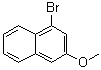 1-Bromo-3-methoxynaphthalene molecular structure (CAS 5111-34-2)