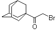structure of CAS# 5122-82-7, 1-Adamantyl bromomethyl ketone;Bromomethyl tricyclo[3.3.1.1(3,7)]dec-1-yl ketone
