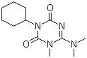 structure of CAS# 51235-04-2, Hexazinone;3-Cyclohexyl-6-(dimethylamino)-1-methyl-1,3,5-triazine-2,4(1H,3H)-dione