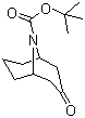 结构式 CAS# 512822-27-4, N-Boc-9-氮杂双环[3.3.1]壬-3-酮; N-叔丁氧羰基-9-氮杂双环[3.3.1]壬-3-酮