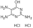 结构式 CAS# 51324-37-9, 2,5,6-三氨基-4-羟基嘧啶二盐酸盐