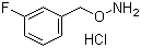 结构式 CAS# 51572-90-8, O-[(3-氟苯基)甲基]羟胺盐酸盐
