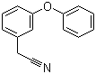 结构式 CAS# 51632-29-2, 3-苯氧基苯乙腈