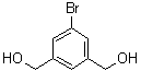 structure of CAS# 51760-22-6, 5-Bromo-1,3-benzenedimethanol;1-Bromo-3,5-bis(hydroxymethyl)benzene; 3,5-Bis(hydroxymethyl)bromobenzene; 3,5-Bis(hydroxymethyl)phenyl bromide