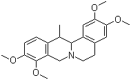 结构式 CAS# 518-69-4, 延胡索碱甲; 紫堇碱