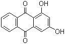 结构式 CAS# 518-83-2, 1,3-二羟基蒽醌