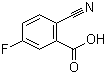structure of CAS# 518070-24-1, 2-Cyano-5-fluorobenzoic acid