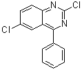 structure of CAS# 5185-54-6, 2,6-Dichloro-4-phenylquinazoline