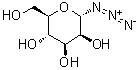 structure of CAS# 51970-29-7, alpha-D-Mannopyranosyl azide