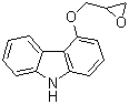 结构式 CAS# 51997-51-4, 4-环氧丙烷氧基咔唑