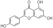 结构式 CAS# 520-36-5, 芹菜素; 芹黄素; 5,7,4'-三羟基黄酮