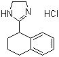 Tetrahydrozoline hydrochloride molecular structure (CAS 522-48-5)
