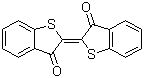 structure of CAS# 522-75-8, Vat Red 41;C.I. 73300; C.I. Disperse Red 364; C.I. Solvent Red 242; Thioindigo; 2-(3-Oxobenzo[b]thien-2(3H)-ylidene)-benzo[b]thiophene-3(2H)-one