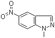 structure of CAS# 5228-49-9, 5-Nitro-1-methyl-1H-indazole