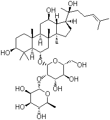 structure of CAS# 52286-74-5, Ginsenoside Rg2