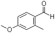 structure of CAS# 52289-54-0, 4-Methoxy-2-methylbenzaldehyde;2-Methyl-4-methoxybenzaldehyde