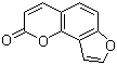 structure of CAS# 523-50-2, Angelicin;Isopsoralene; 2-Oxo-(2H)-furo(2,3-h)-1-benzopyran