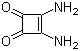 结构式 CAS# 5231-89-0, 3,4-二氨基-3-环丁烯-1,2-二酮