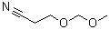 structure of CAS# 52406-33-4, 3-(Methoxymethoxy)propionitrile;Methoxymethyleneoxypropionitrile