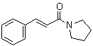 structure of CAS# 52438-21-8, Cinnamopyrrolidide;1-[(2E)-1-Oxo-3-phenyl-2-propenyl]pyrrolidine