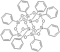 structure of CAS# 5256-79-1, Octaphenylsilsesquioxane;Octaphenyloctasilsesquioxane; PSS-Octaphenyl substituted