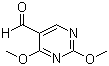 structure of CAS# 52606-02-7, 2,4-Dimethoxypyrimidine-5-carbaldehyde;5-Formyl-2,4-dimethoxypyrimidine