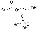 structure of CAS# 52628-03-2, 2-Hydroxyethyl methacrylate phosphate;2-Hydroxyethyl 2-methyl-2-propenoate phosphated