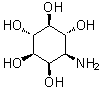 1-Amino-1-deoxy-myo-inositol molecular structure (CAS 52645-68-8)