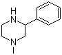 1-Methyl-3-phenylpiperazine molecular structure (CAS 5271-27-2)