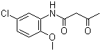 structure of CAS# 52793-11-0, N-(5-Chloro-2-methoxyphenyl)-3-oxobutanamide;5'-Chloro-2'-methoxyacetoacetanilide
