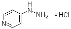 结构式 CAS# 52834-40-9, 4-吡啶基肼盐酸盐