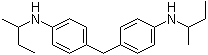 structure of CAS# 5285-60-9, 4,4'-Methylenebis(N-sec-butylaniline);N-butan-2-yl-4-[[4-(butan-2-ylamino)phenyl]methyl]aniline