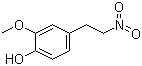structure of CAS# 528594-30-1, 2-Methoxy-4-(2-nitroethyl)phenol