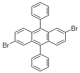 structure of CAS# 528609-98-5, 2,6-Dibromo-9,10-diphenylanthracene