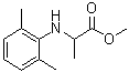 结构式 CAS# 52888-49-0, N-(2,6-二甲基苯基)丙氨酸甲酯