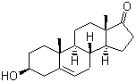 结构式 CAS# 53-43-0, 去氢表雄酮; 脱氢表雄甾酮