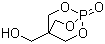 structure of CAS# 5301-78-0, 2,6,7-Trioxa-1-phosphabicyclo[2.2.2]octane-4-methanol 1-oxide;4-(Hydroxymethyl)-1-oxido-2,6,7-trioxa-1-phosphabicyclo[2.2.2]octane; CN 1137; NH 1197; Pentaerythritol phosphate alcohol