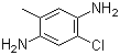 structure of CAS# 5307-03-9, 2-Chloro-5-methyl-1,4-phenylenediamine