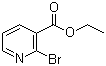 结构式 CAS# 53087-78-8, 2-溴烟酸乙酯