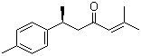 结构式 CAS# 532-65-0, 芳姜黄酮; (6S)-2-甲基-6-(4-甲基苯基)-2-庚烯-4-酮