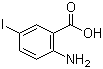 structure of CAS# 5326-47-6, 2-Amino-5-iodobenzoic acid;5-Iodoanthranilic acid