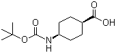 structure of CAS# 53292-89-0, cis-4-(tert-Butoxycarbonylamino)cyclohexanecarboxylic acid;cis-4-(Boc-amino)cyclohexanecarboxylic acid