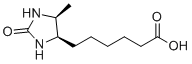 structure of CAS# 533-48-2, Dethiobiotin;6-[(4R,5S)-5-methyl-2-oxoimidazolidin-4-yl]hexanoic acid