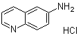 结构式 CAS# 53472-17-6, 6-氨基喹啉单盐酸盐