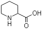 结构式 CAS# 535-75-1, 六氢吡啶-alpha-羧酸; 哌啶-2-甲酸; 呢可酸