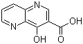 structure of CAS# 53512-10-0, 4-Hydroxy-1,5-naphthyridine-3-carboxylic acid;4-Hydroxy-[1,5]naphthyridine-3-carboxylic acid