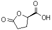 structure of CAS# 53558-93-3, (2R)-Tetrahydro-5-oxo-2-furancarboxylic acid;(R)-5-Oxotetrahydrofuran-2-carboxylic acid; (R)-Tetrahydro-5-oxo-2-furancarboxylic acid
