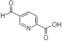 结构式 CAS# 53574-58-6, 5-甲酰基吡啶-2-羧酸